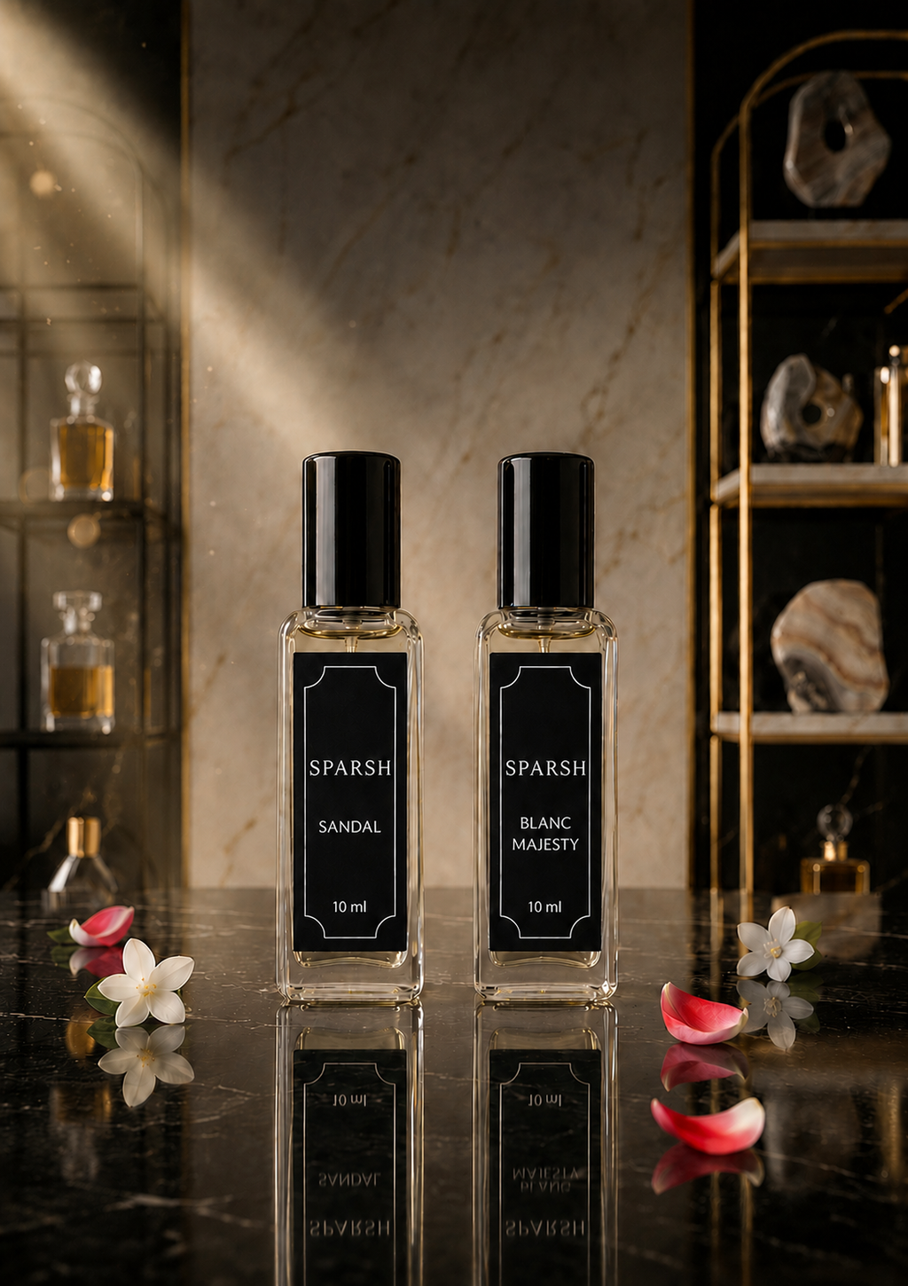 Sandal & Blanc Majesty | Premium Long Lasting Unisex Perfume Combo